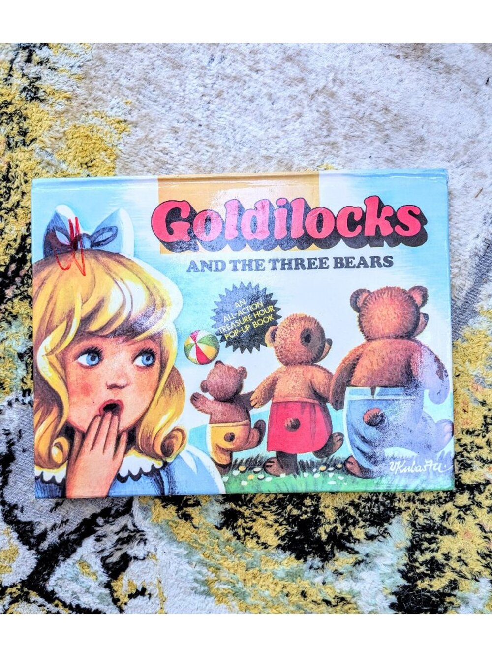 Vintage 1970s The Three Bears Pop-Up Book | All Pop-Outs Intact & Working